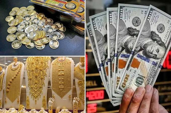 طلا و سکه در سراشیبی قیمت؛ دلار ۲۵۶ هزار تومان شد