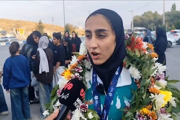 غزل فتحی: مدالم را تقدیم دختران سرزمین‌ام می‌کنم