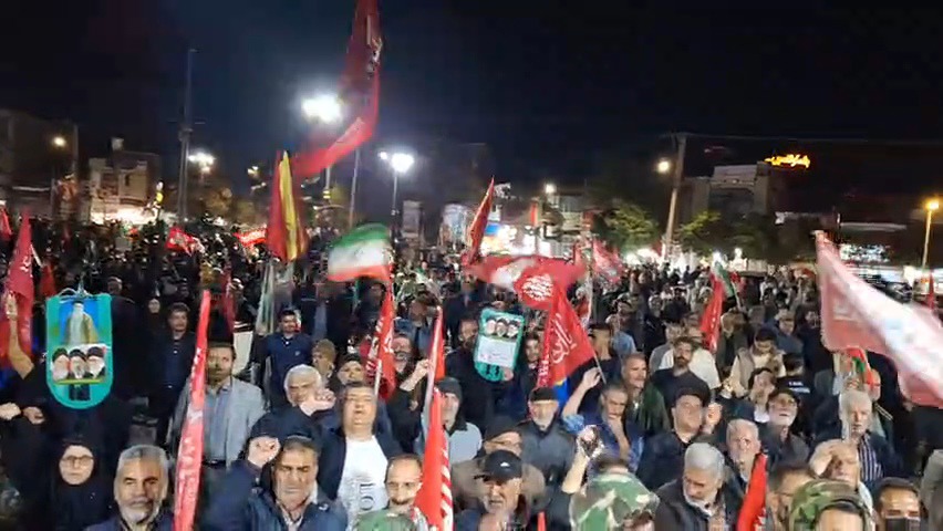 تأکید مردم لرستان بر حفظ وحدت برای شکست دشمن